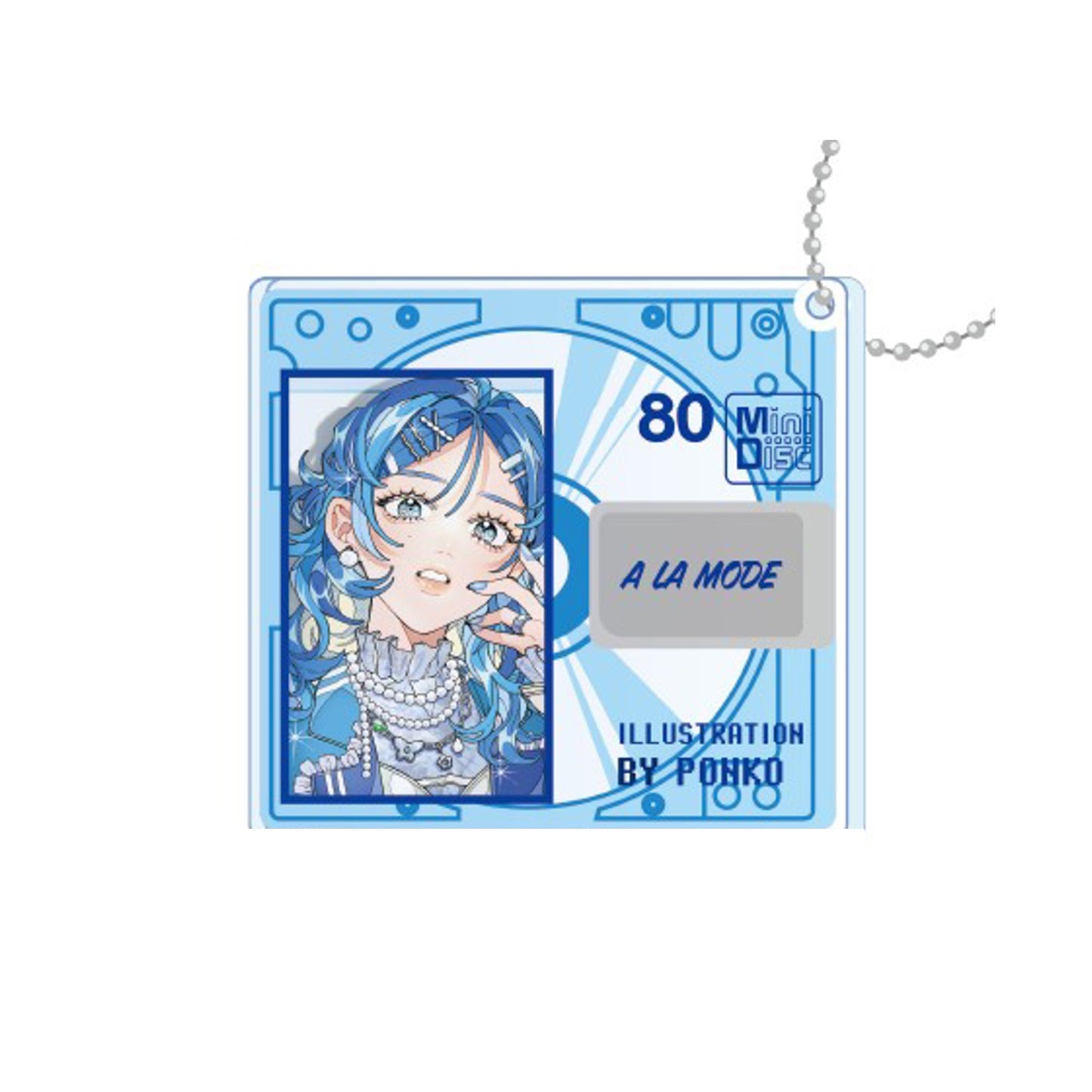 PONKO個展MD風アクキーD