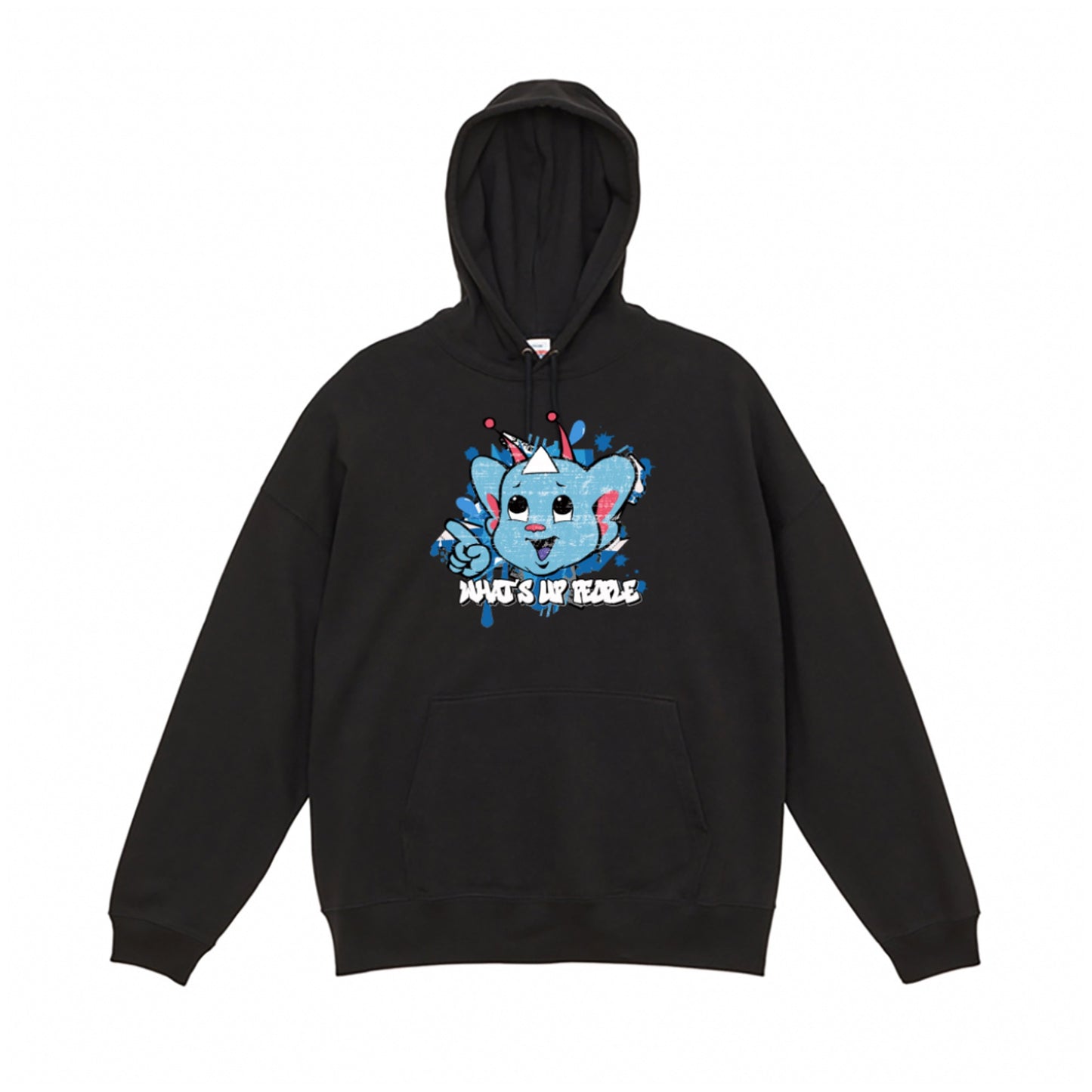 EmST 友野るい個展『戯画☆桃太郎奇譚』ビンテージ加工パーカー