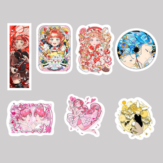 PONKO個展ステッカーセット