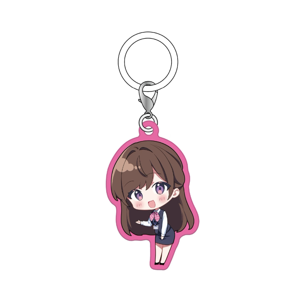 天城しの個展『受付ちゃんの外出』目じるしチャーム A