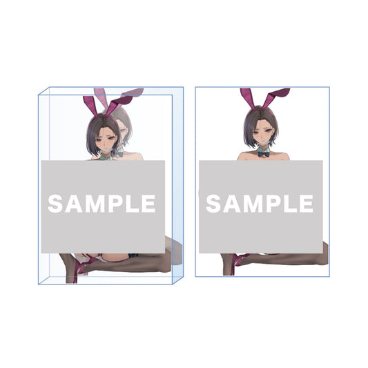 けそシロウ個展 差分アクリルブロック B