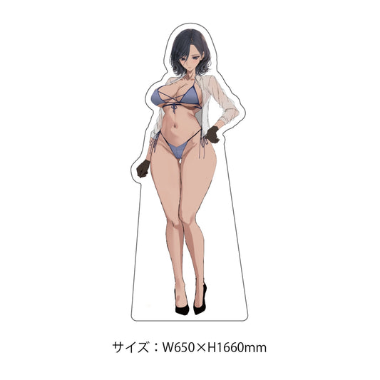 けそシロウ個展 【一点限定】等身大パネル A
