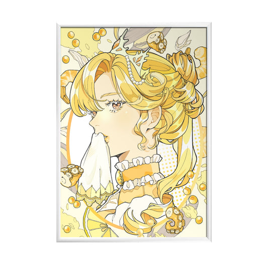 PONKO個展【受注販売・限定 5 枚】壁掛けミラーアート B