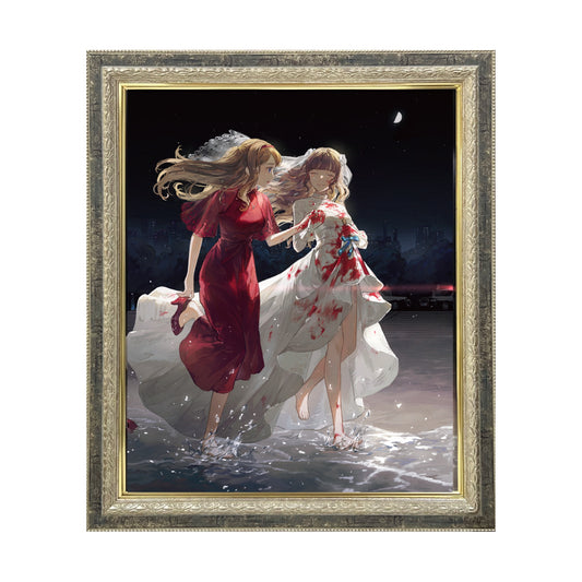 寿なし子個展『あの子は夢の中』【限定一枚】直筆サイン入りミラーアート C