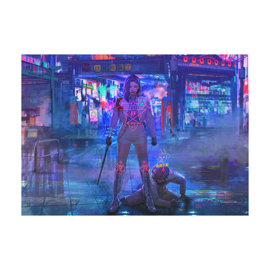 EmST 友野るい個展『戯画☆桃太郎奇譚』マットコーティングポスターB