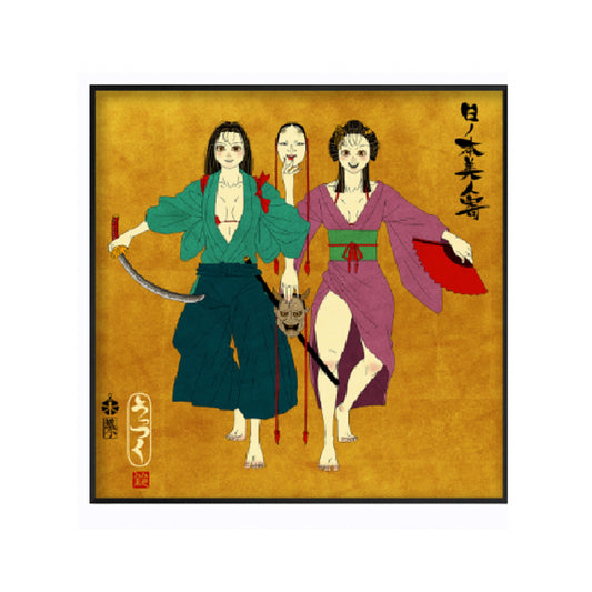 EmST 鈴木セイゴ個展『日ノ本美人寄』レイヤードアクリル