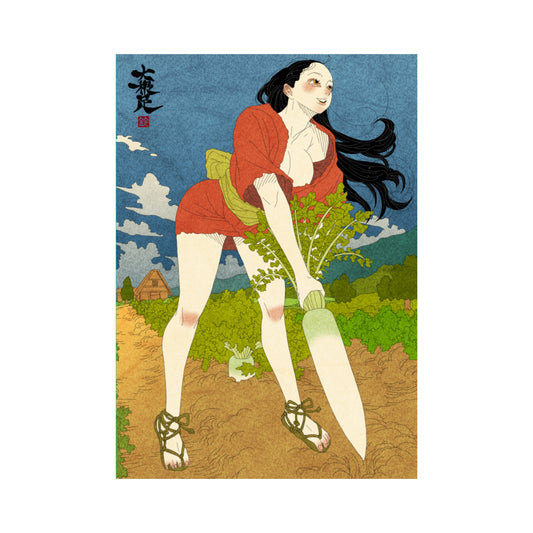 EmST 鈴木セイゴ個展『日ノ本美人寄』B3マットコーティングポスターC