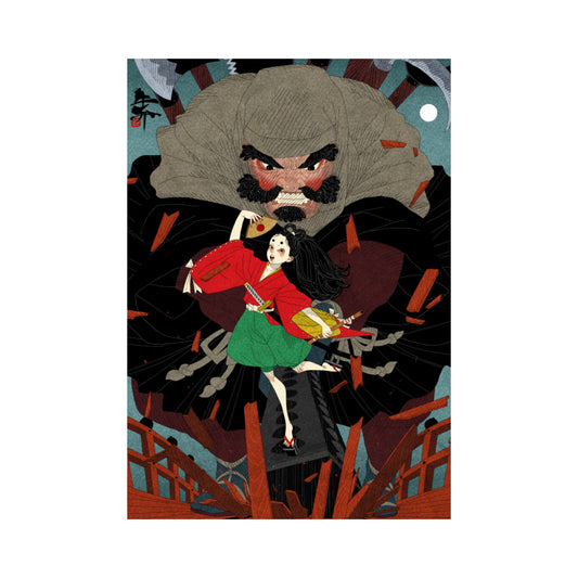 EmST 鈴木セイゴ個展『日ノ本美人寄』B3マットコーティングポスターE