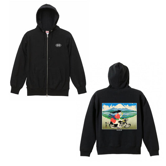 EmST 鈴木セイゴ個展『日ノ本美人寄』ジップアップパーカー