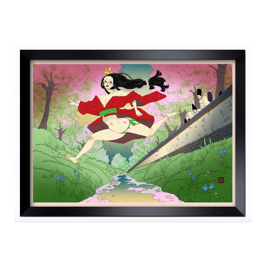 EmST 鈴木セイゴ個展『日ノ本美人寄』直筆サイン入りA2複製原画C