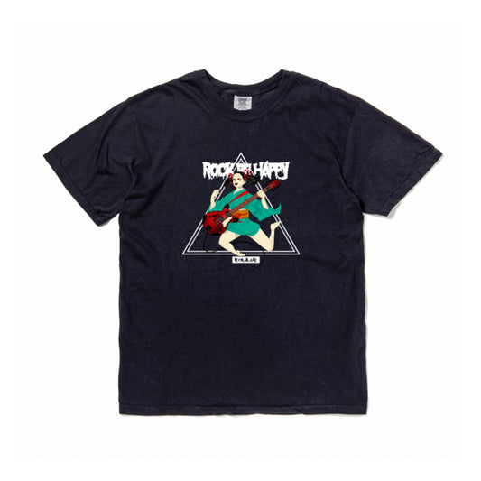 EmST 鈴木セイゴ個展『日ノ本美人寄』オーバーサイズ Tシャツ　ブラック