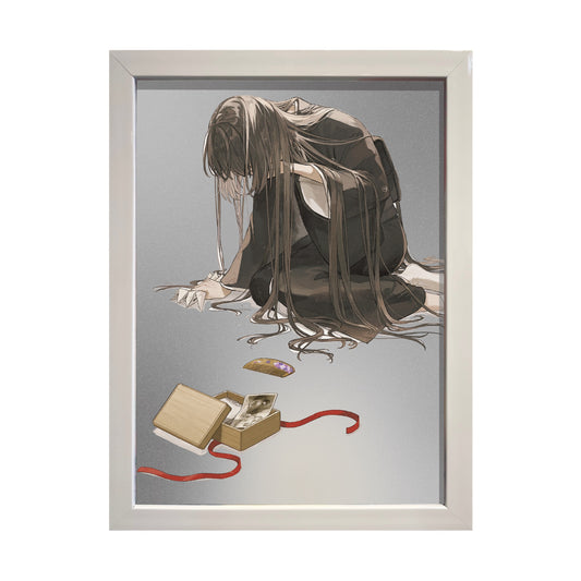 寿なし子個展『あの子は夢の中』【受注販売】壁掛けミラーアート E