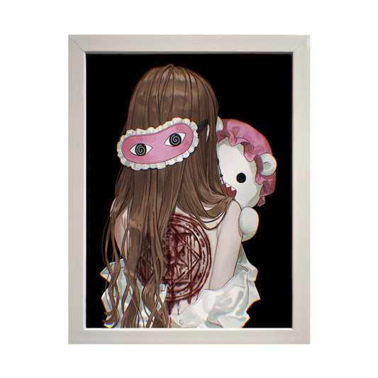 寿なし子個展『あの子は夢の中』【受注販売】壁掛けミラーアート I