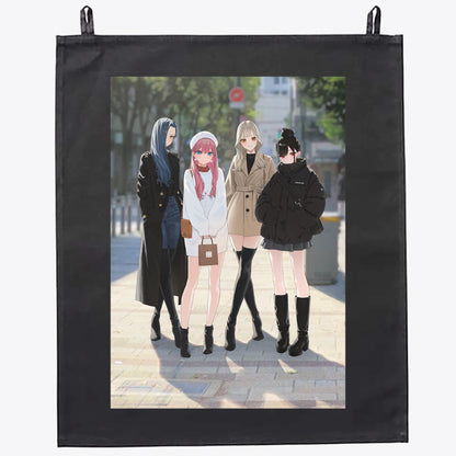 はらけんし個展 『TOUCH』ファブリックポスター