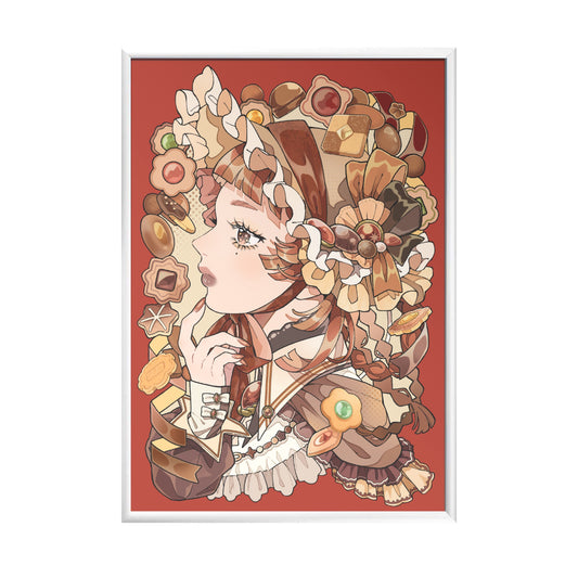 PONKO個展【受注販売・限定 5 枚】壁掛けミラーアート E