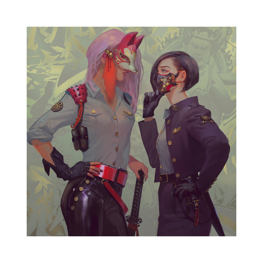 EmST 友野るい個展『戯画☆桃太郎奇譚』キャンバスパネルS4