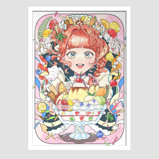 PONKO個展【限定 1 枚】直筆サイン入りミラーアート B