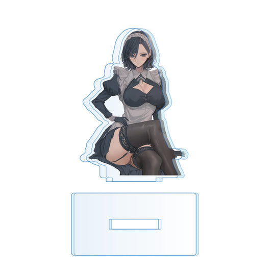 けそシロウ個展 アクリルブロックスタンドD