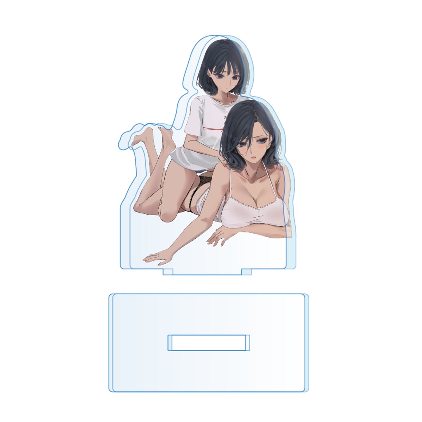 けそシロウ個展 アクリルブロックスタンドE