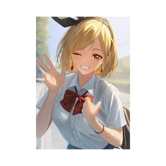 はらけんし個展 『TOUCH』B3マットコーティングポスターB