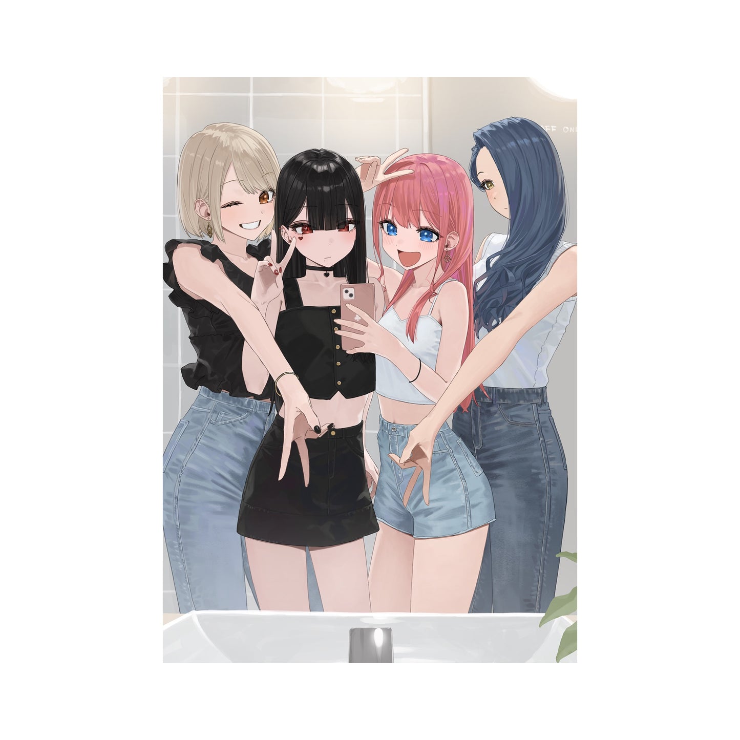 はらけんし個展 『TOUCH』B3マットコーティングポスターE