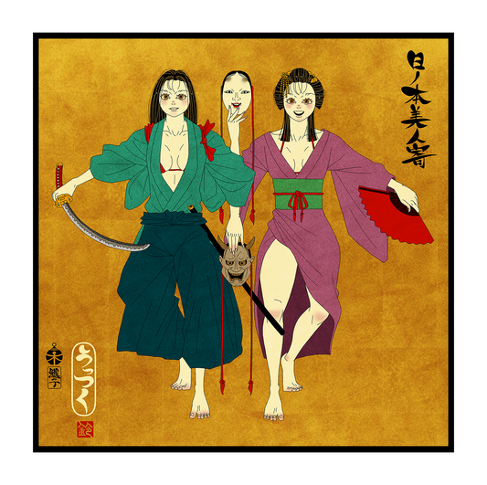 EmST 鈴木セイゴ個展『日ノ本美人寄』レイヤードアクリル