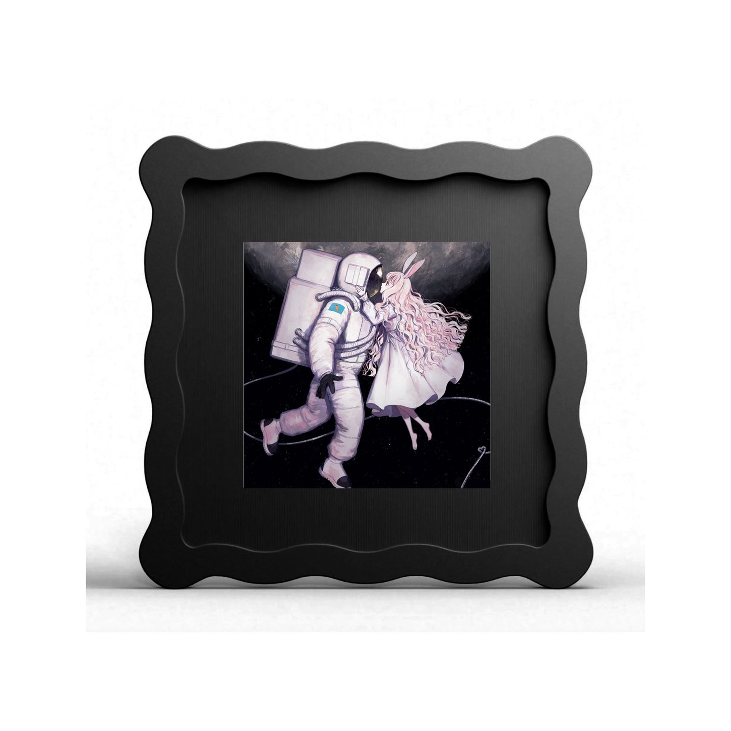 寿なし子個展『あの子は夢の中』卓上スクエアフレームアート