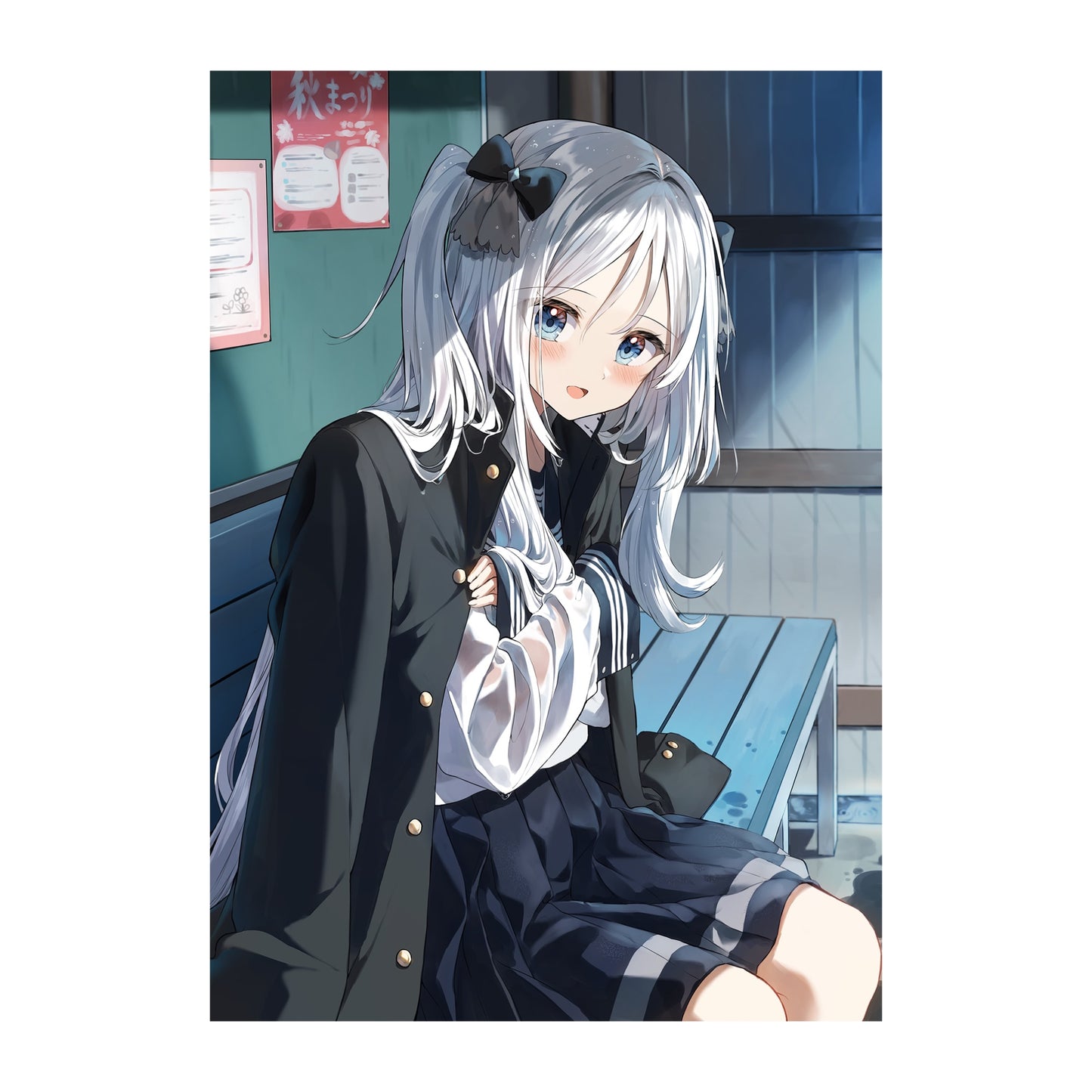 ぺんたごん個展 B3マットコーティングポスター J