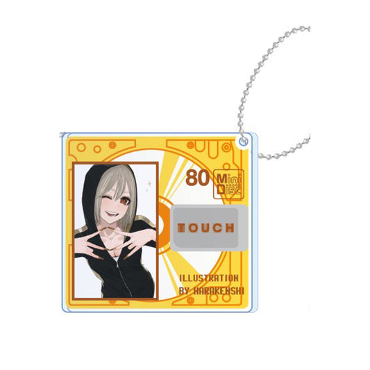 はらけんし個展 『TOUCH』MD風アクリルキーホルダーB