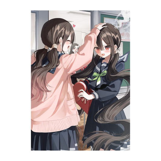 ぺんたごん個展 B3マットコーティングポスター L