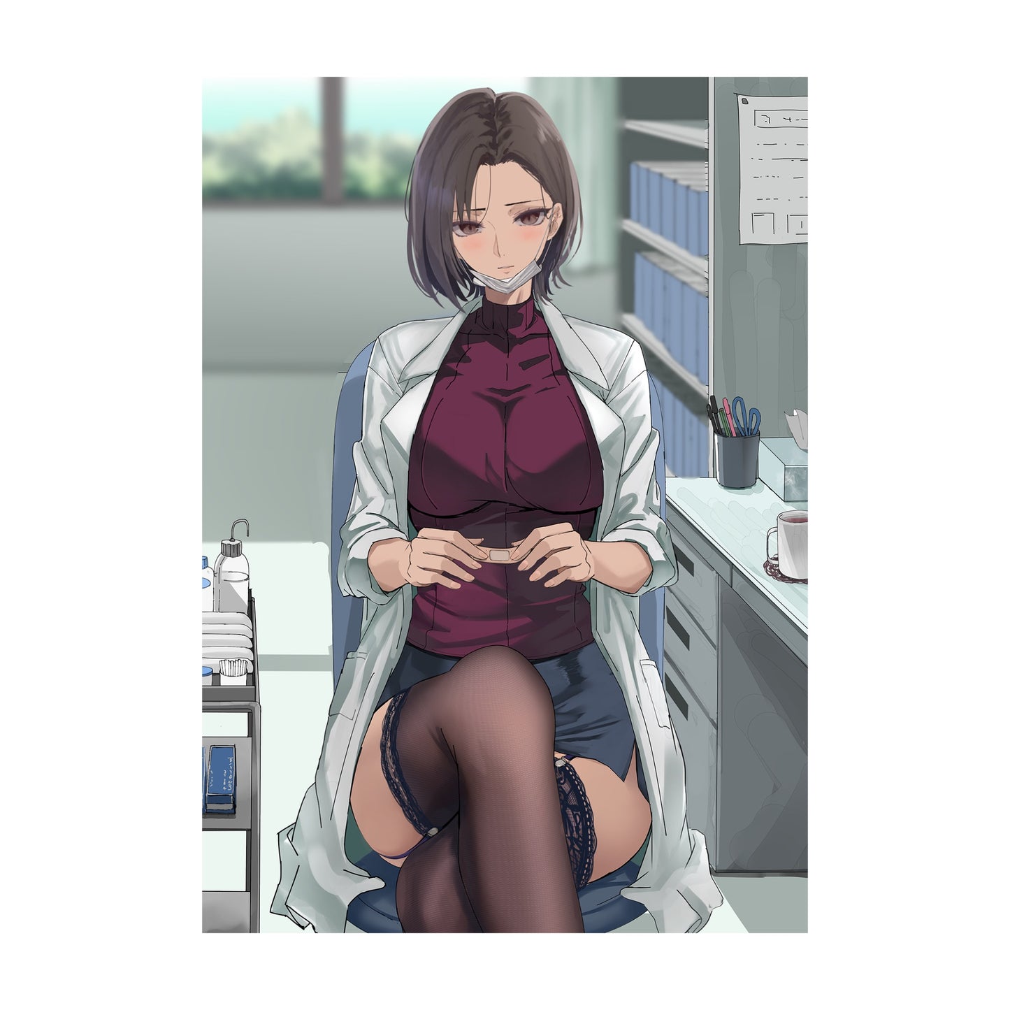 けそシロウ個展 B3マットコーティングポスター E