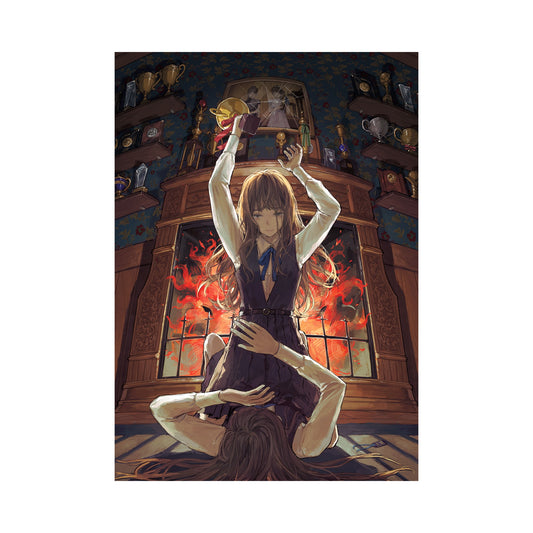 寿なし子個展『あの子は夢の中』マットコーテングポスター B3サイズD