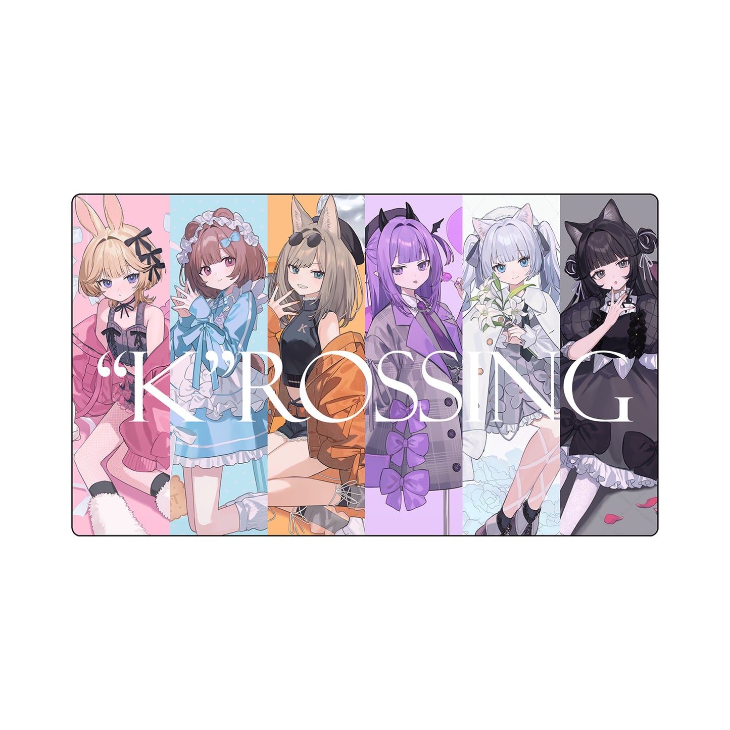 しゅがお個展「“K”ROSSING」プレイマット
