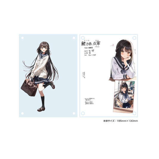 ぺんたごん個展 レイヤードアクリルボードA