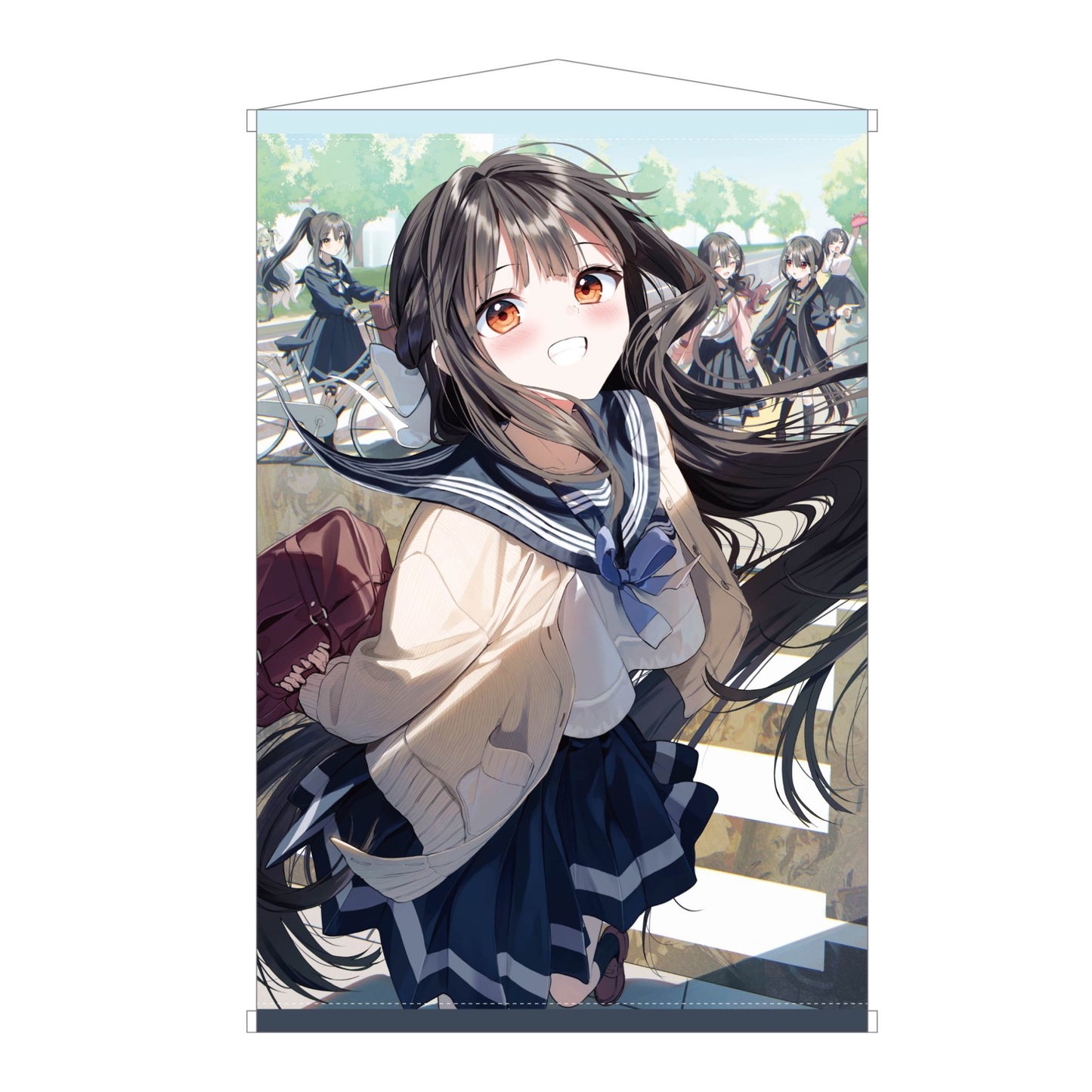 ぺんたごん個展 WスエードタペストリーB2
