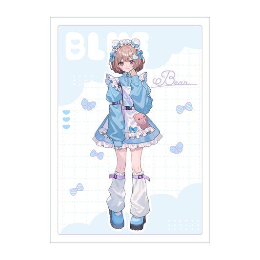 しゅがお個展「“K”ROSSING」B3マットコーティングポスターB