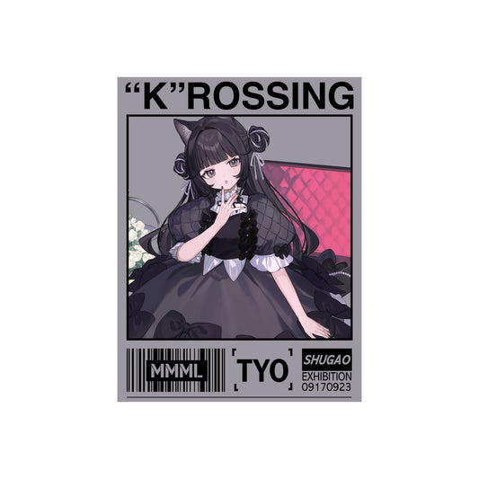 しゅがお個展「“K”ROSSING」スクエアBIGステッカーE