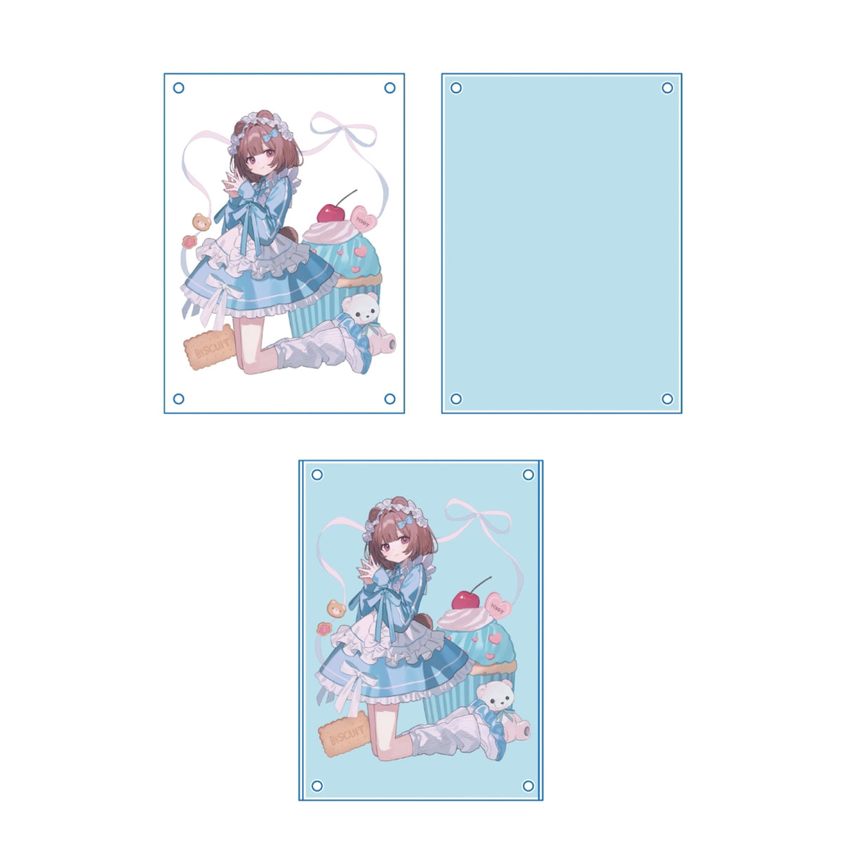 しゅがお個展「“K”ROSSING」レイヤードアクリルボードB