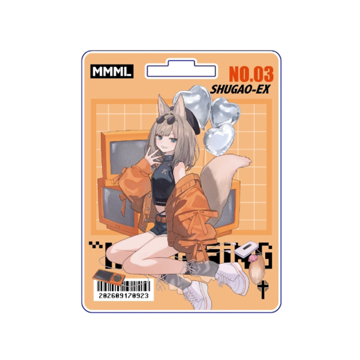 しゅがお個展「“K”ROSSING」アクリルキーホルダーC