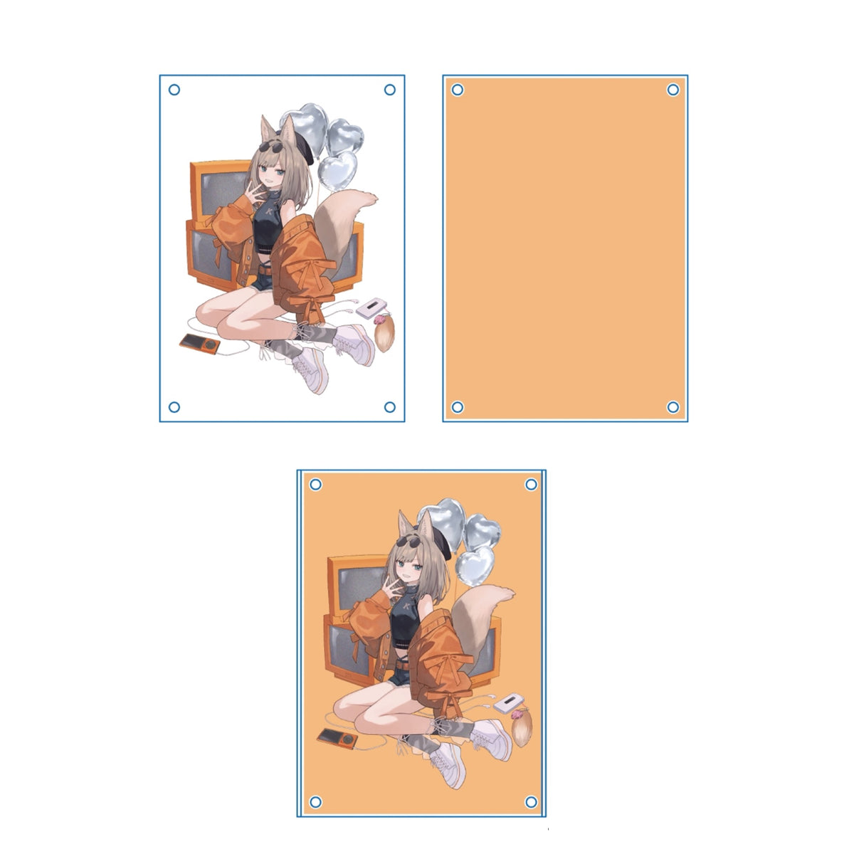 しゅがお個展「“K”ROSSING」レイヤードアクリルボードC