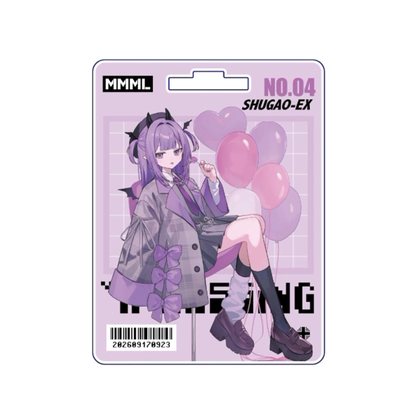 しゅがお個展「“K”ROSSING」アクリルキーホルダーD