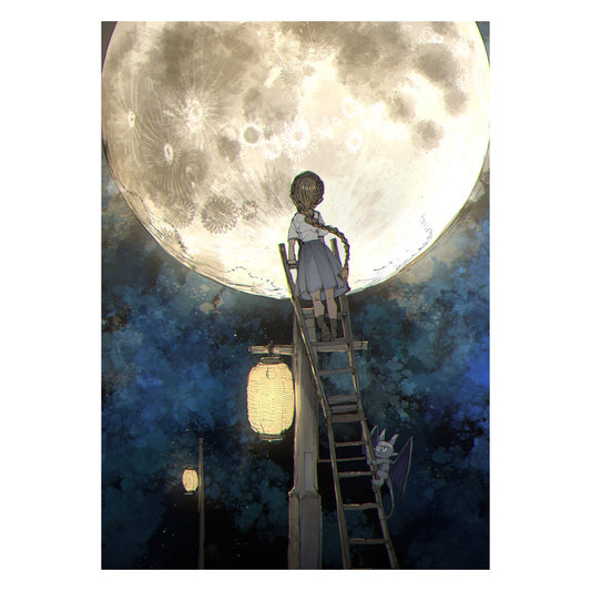 出水ぽすか個展『Reflection』B3マットコーティングポスターE