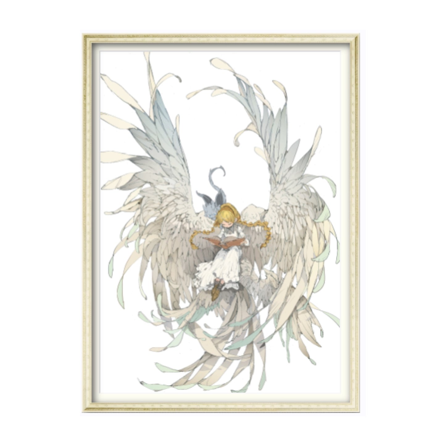 出水ぽすか個展『Reflection』直筆サイン入りA2複製原画