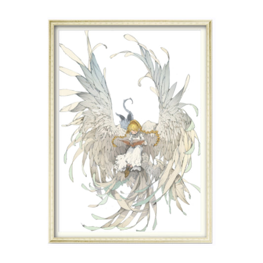 出水ぽすか個展『Reflection』直筆サイン入りA2複製原画