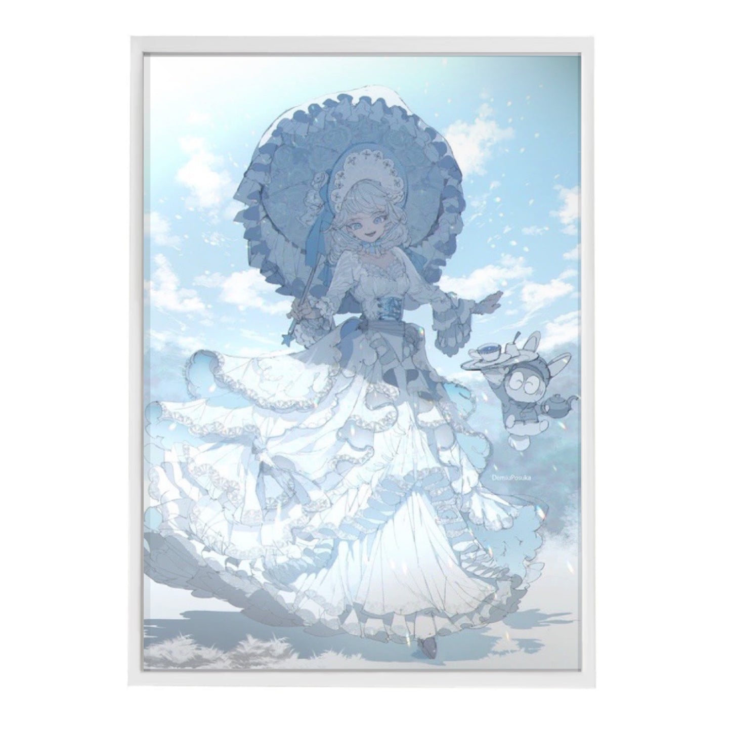 出水ぽすか個展『Reflection』 【1点限定】直筆サイン入りミラーアート D