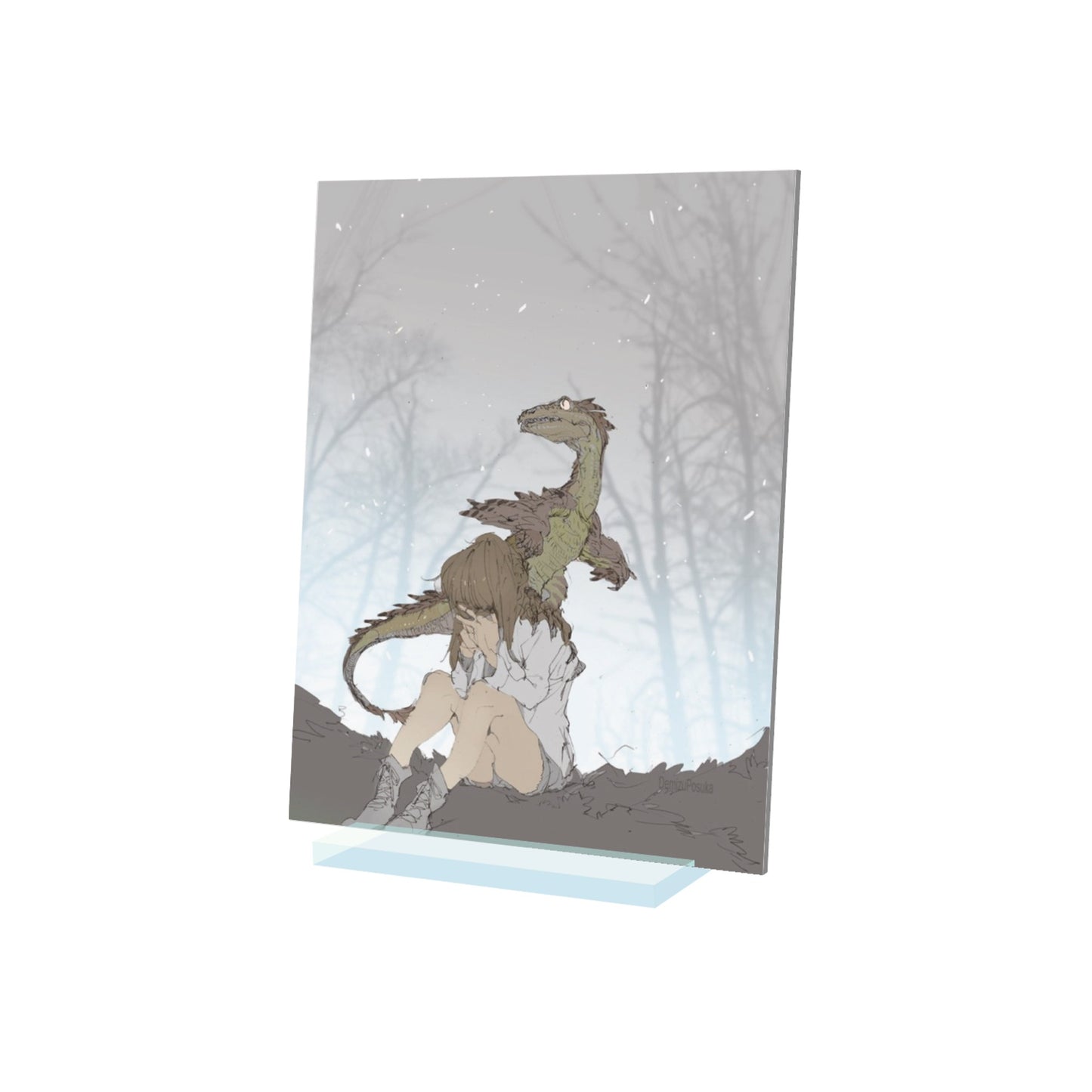 出水ぽすか個展『Reflection』【受注販売】卓上ミラーアート C