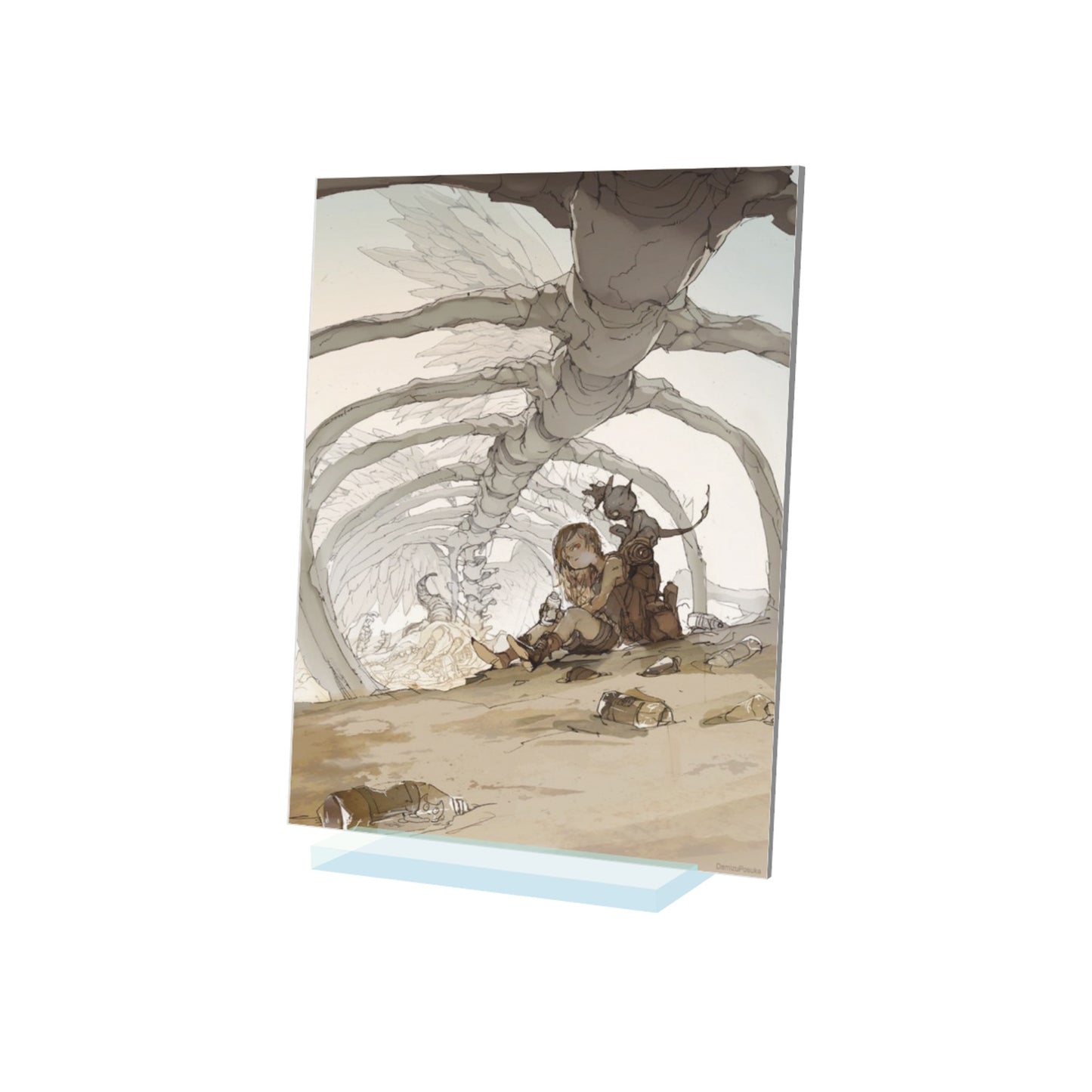 出水ぽすか個展『Reflection』【受注販売】卓上ミラーアート A