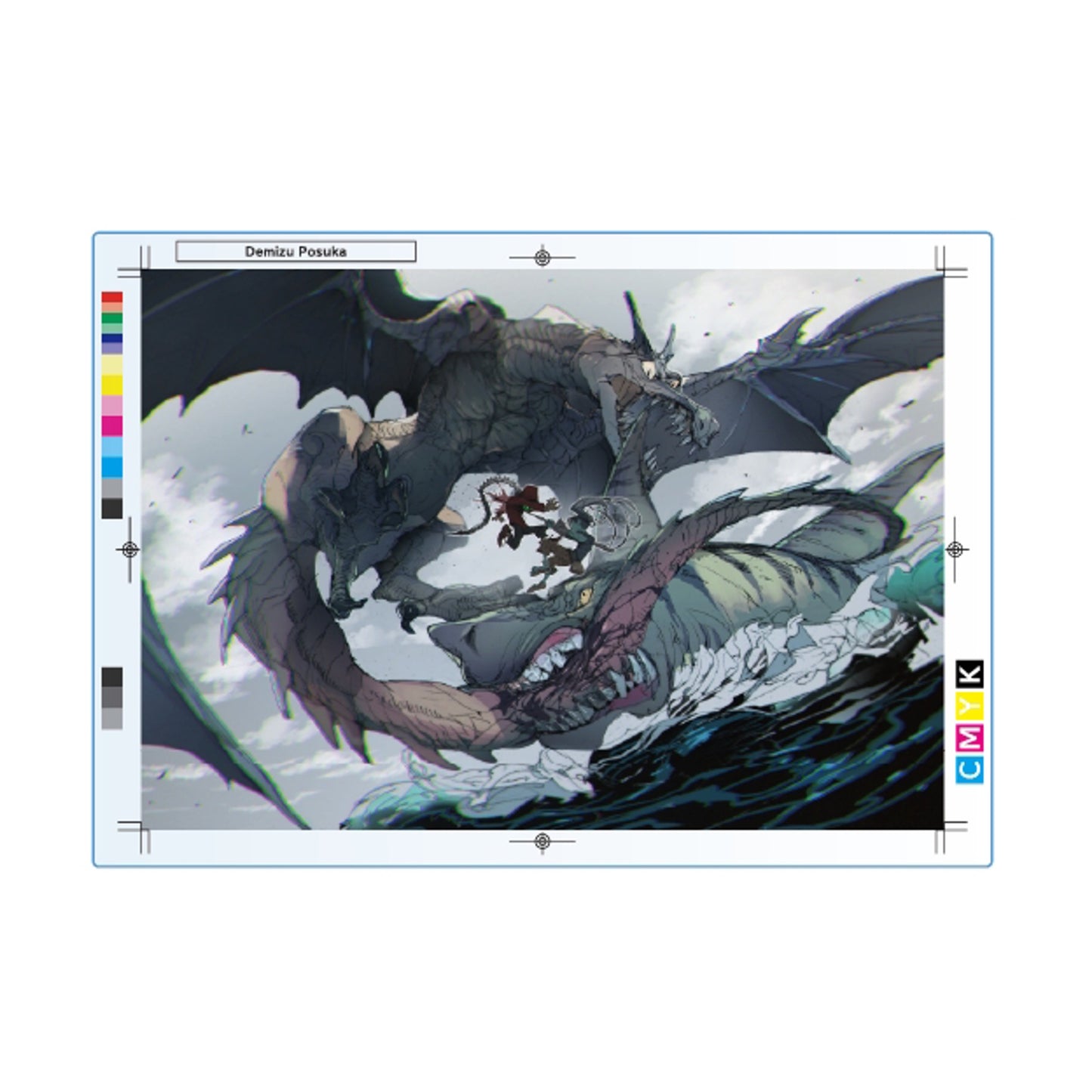 出水ぽすか個展『Reflection』 アクリルボードC