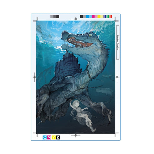 出水ぽすか個展『Reflection』 アクリルボードA