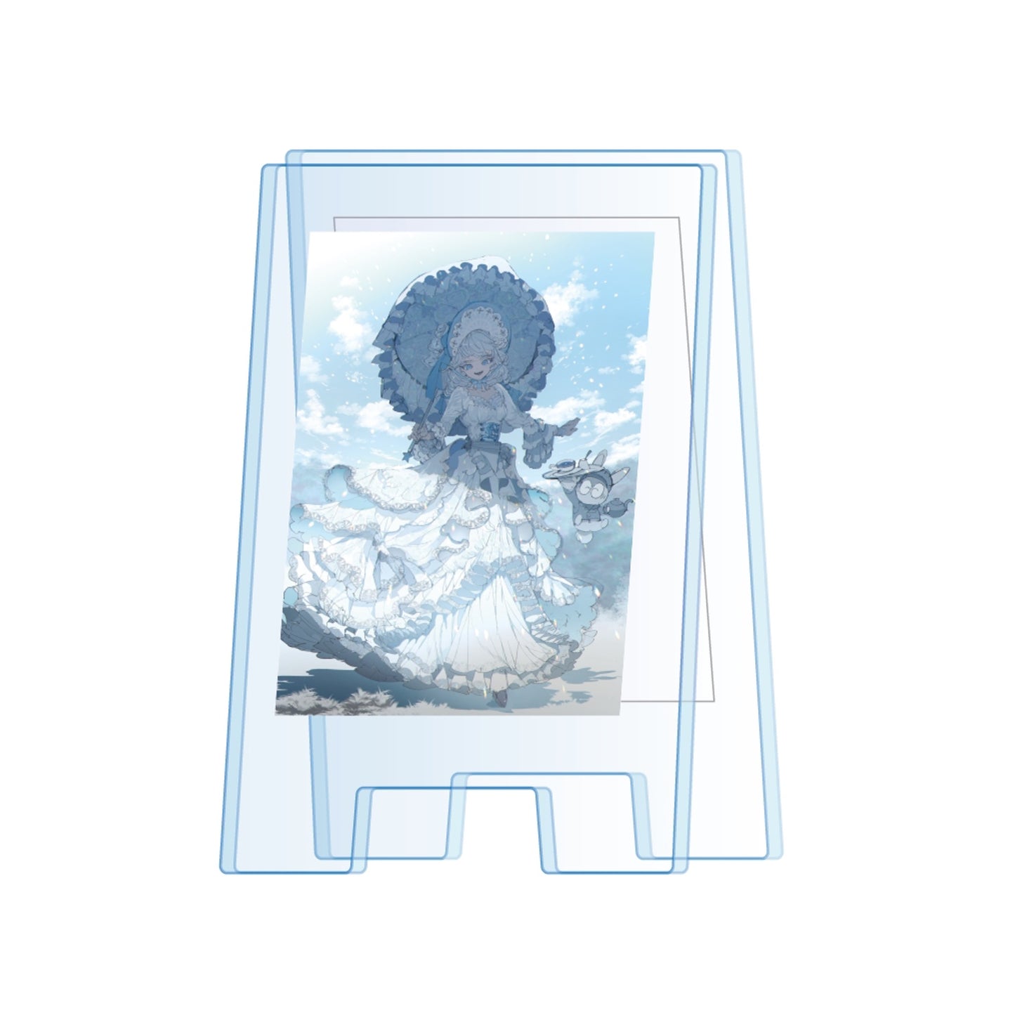 出水ぽすか個展『Reflection』 看板アクスタ